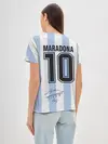 Женская базовая футболка / Diego Maradona 10