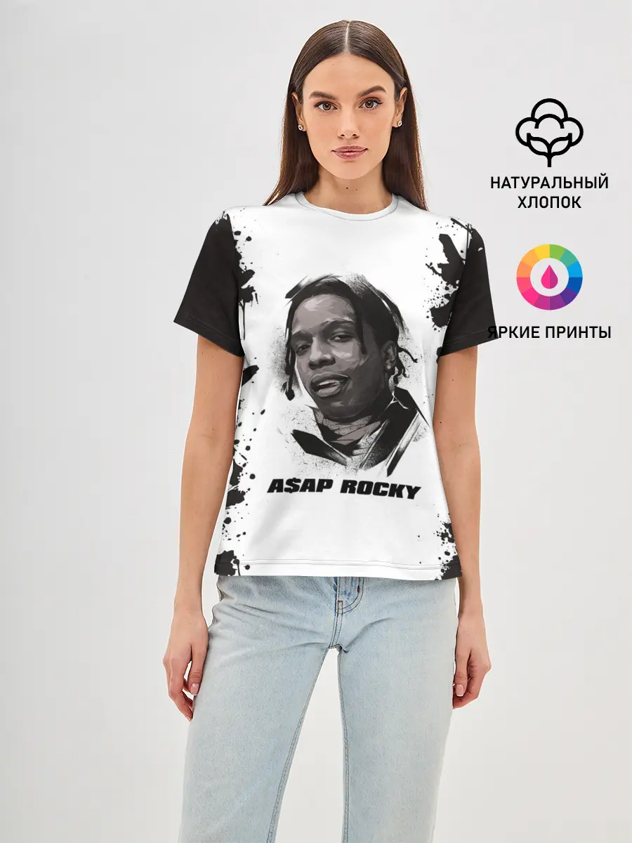 Женская базовая футболка / АСАП | ASAP ROCKY