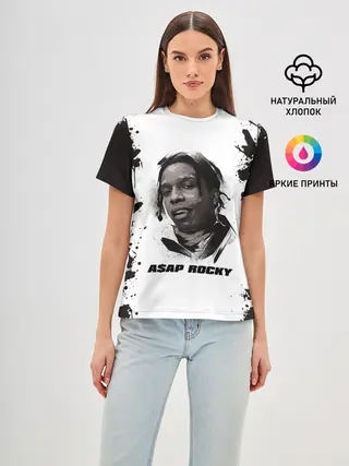 Женская базовая футболка / АСАП | ASAP ROCKY