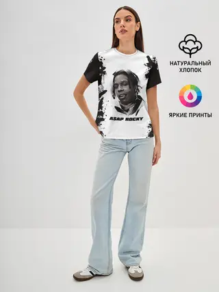 Женская базовая футболка / АСАП | ASAP ROCKY