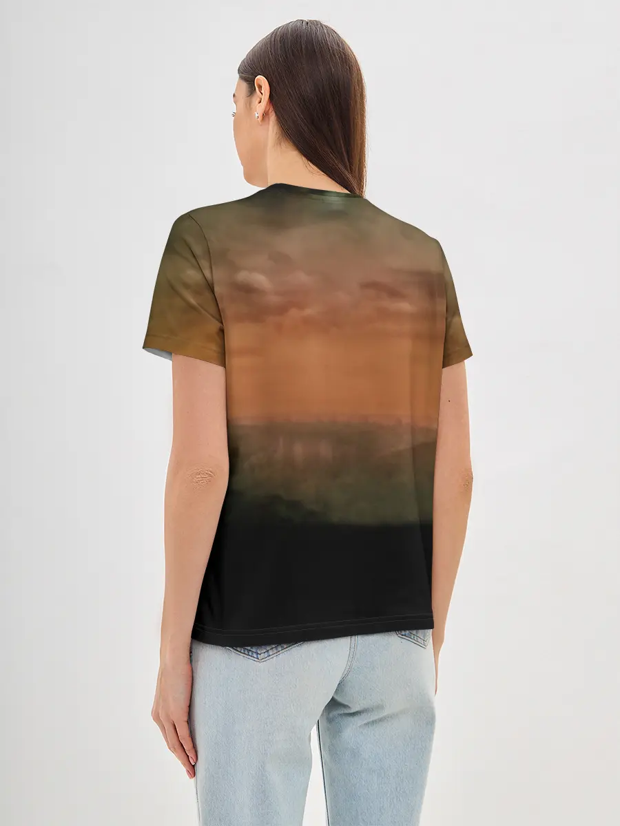 Женская базовая футболка / Чернобыль 9