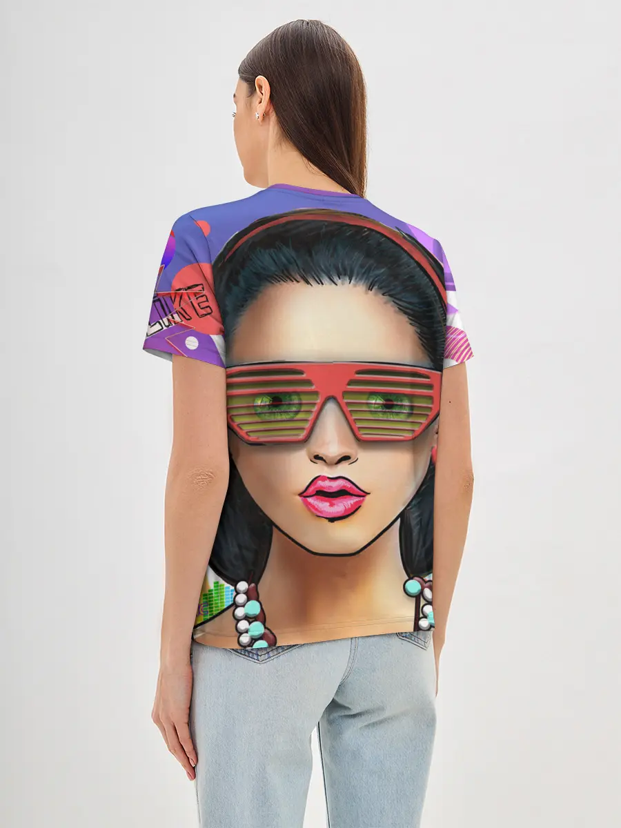 Женская базовая футболка / СтильНая Девушка