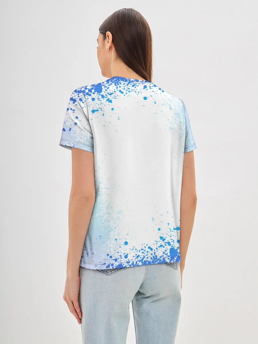 Женская базовая футболка / Мона | Геншин Импакт