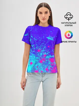 Женская базовая футболка / DEAD BY DAYLIGHT