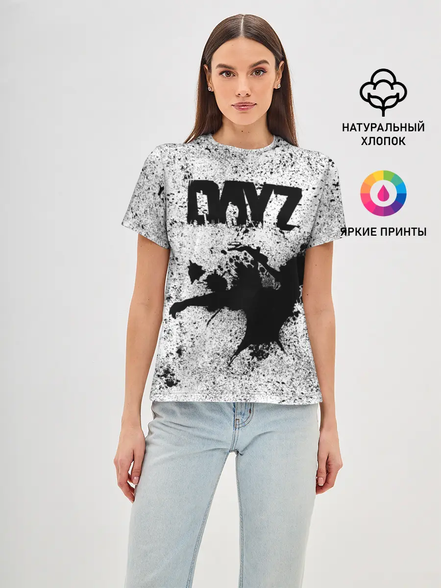 Женская базовая футболка / DayZ