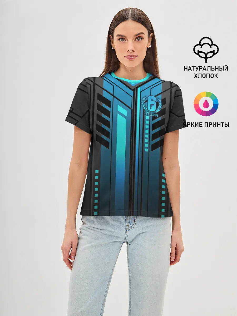 Женская базовая футболка / Rainbow Six Siege