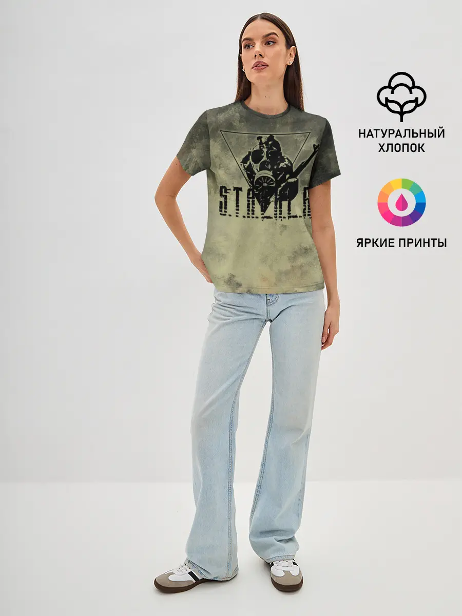 Женская базовая футболка / S.T.A.L.K.E.R.