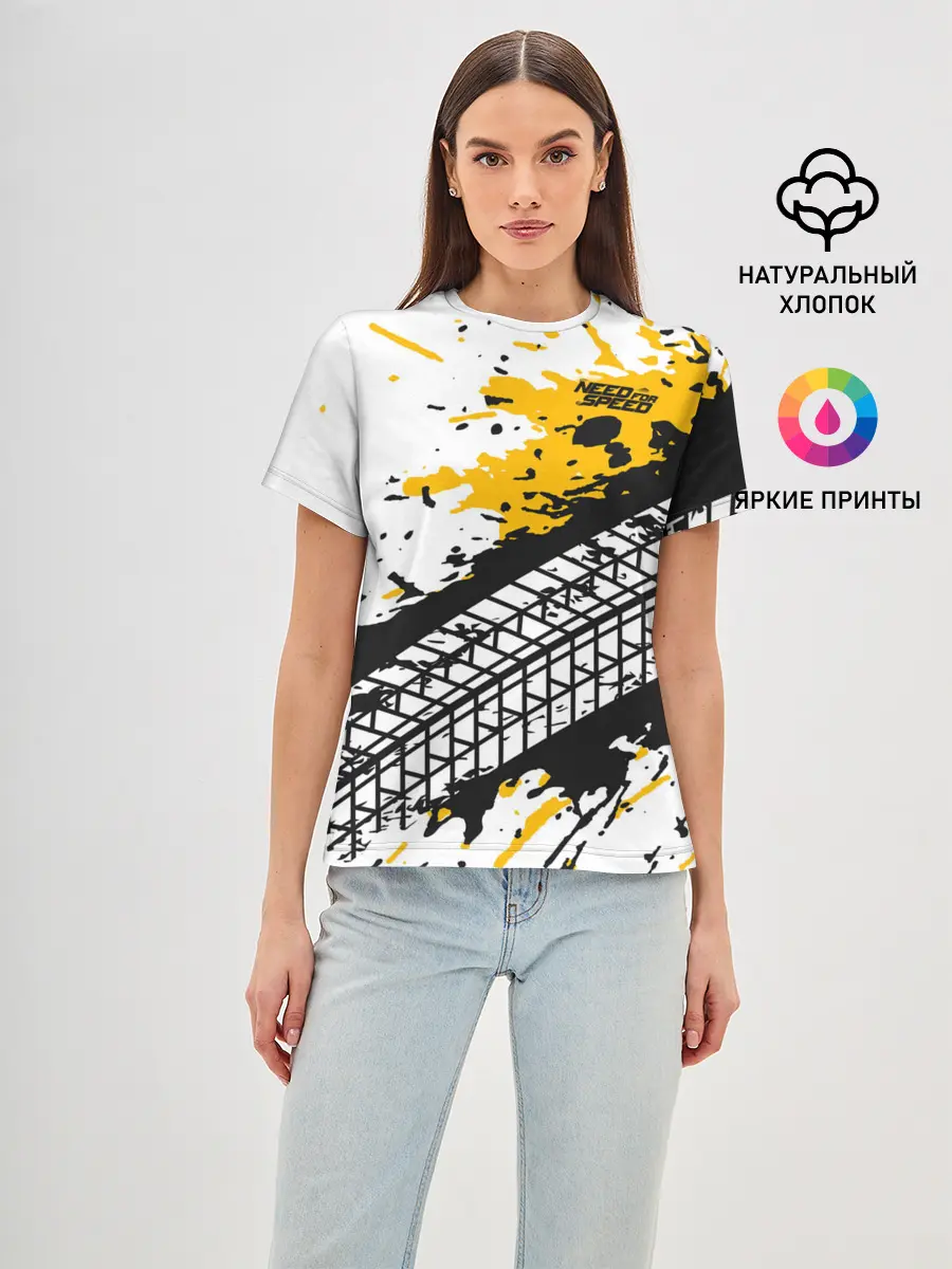 Женская базовая футболка / Need for Speed