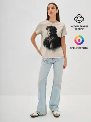 Женская базовая футболка / Sherlock