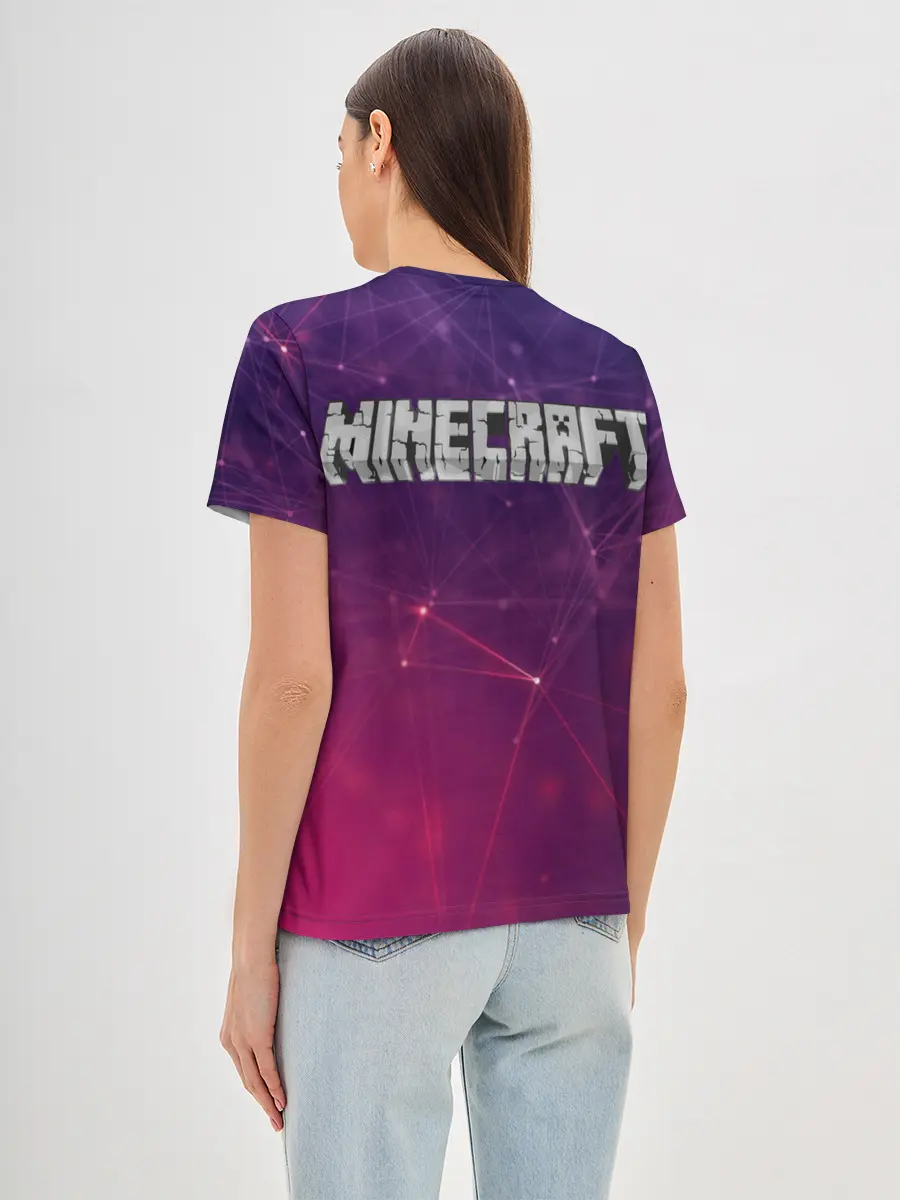 Женская базовая футболка / Minecraft