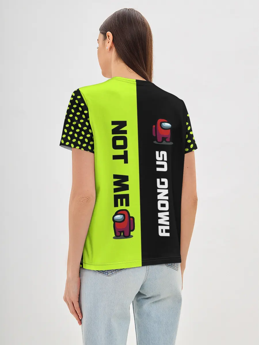 Женская базовая футболка / Among us