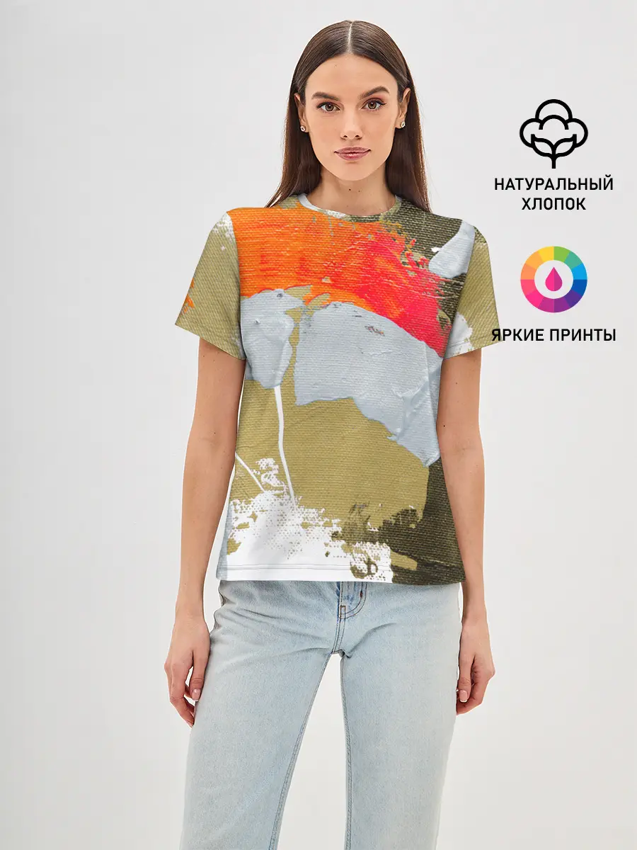 Женская базовая футболка / Art Abstraction