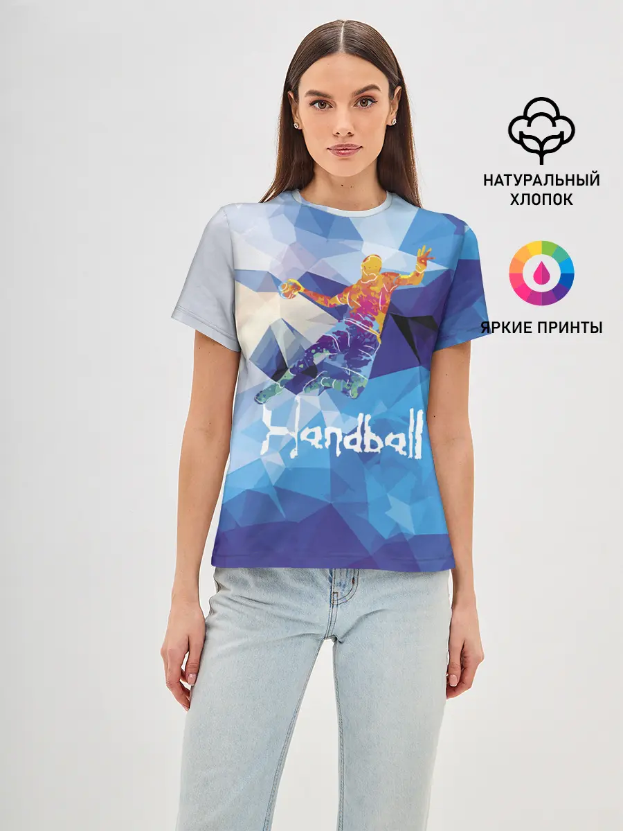 Женская базовая футболка / Handball