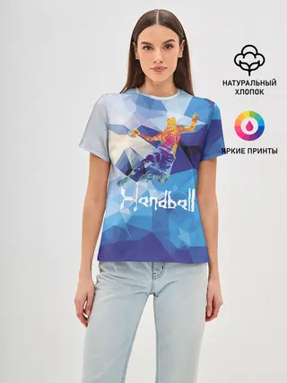 Женская базовая футболка / Handball