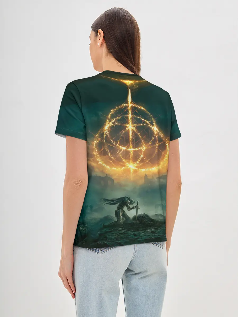 Женская базовая футболка / Elden Ring key art
