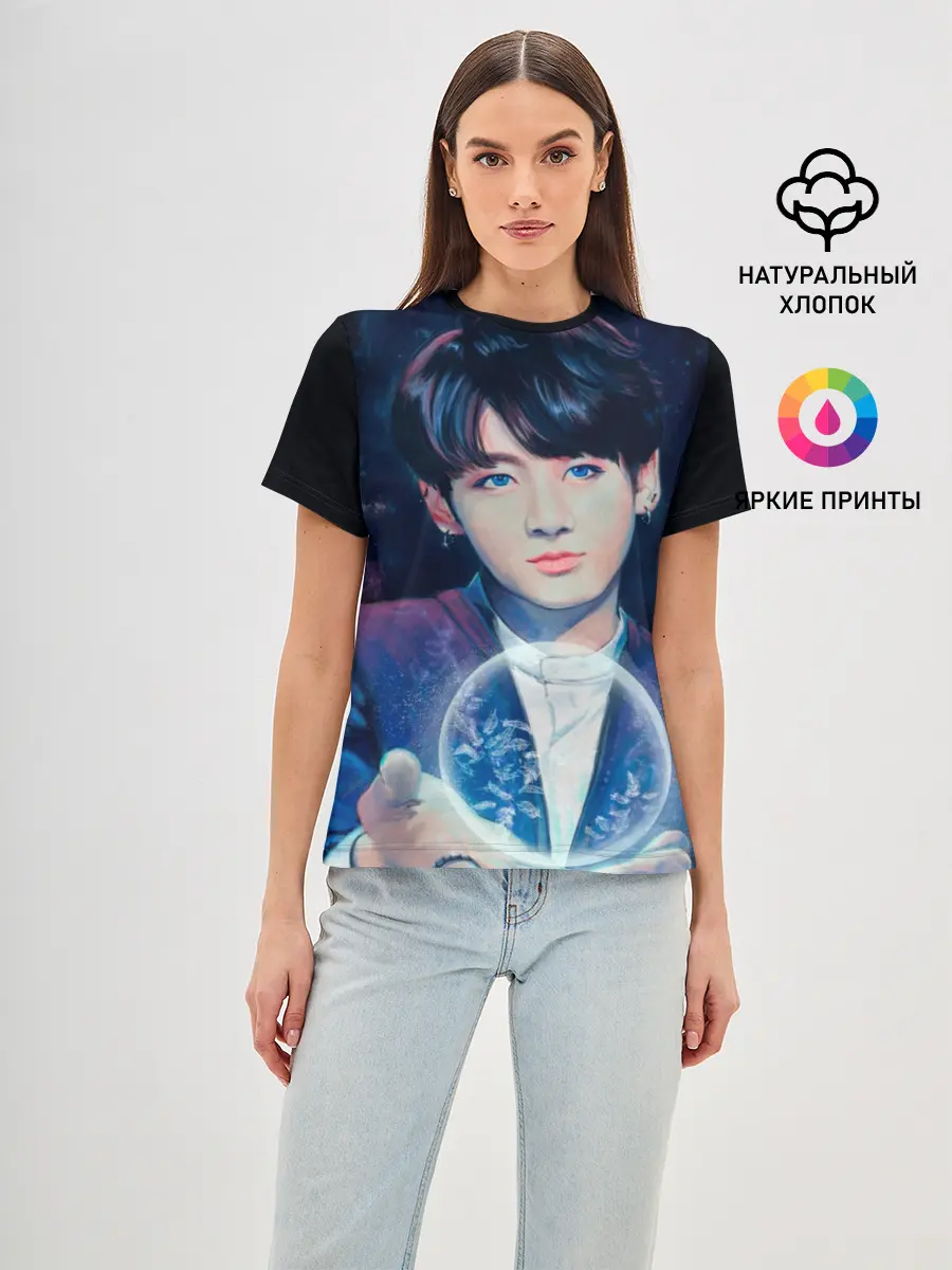 Женская базовая футболка / BTS [2]