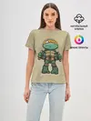 Женская базовая футболка / ЧЕРЕПАШКИ - НИНДЗЯ
