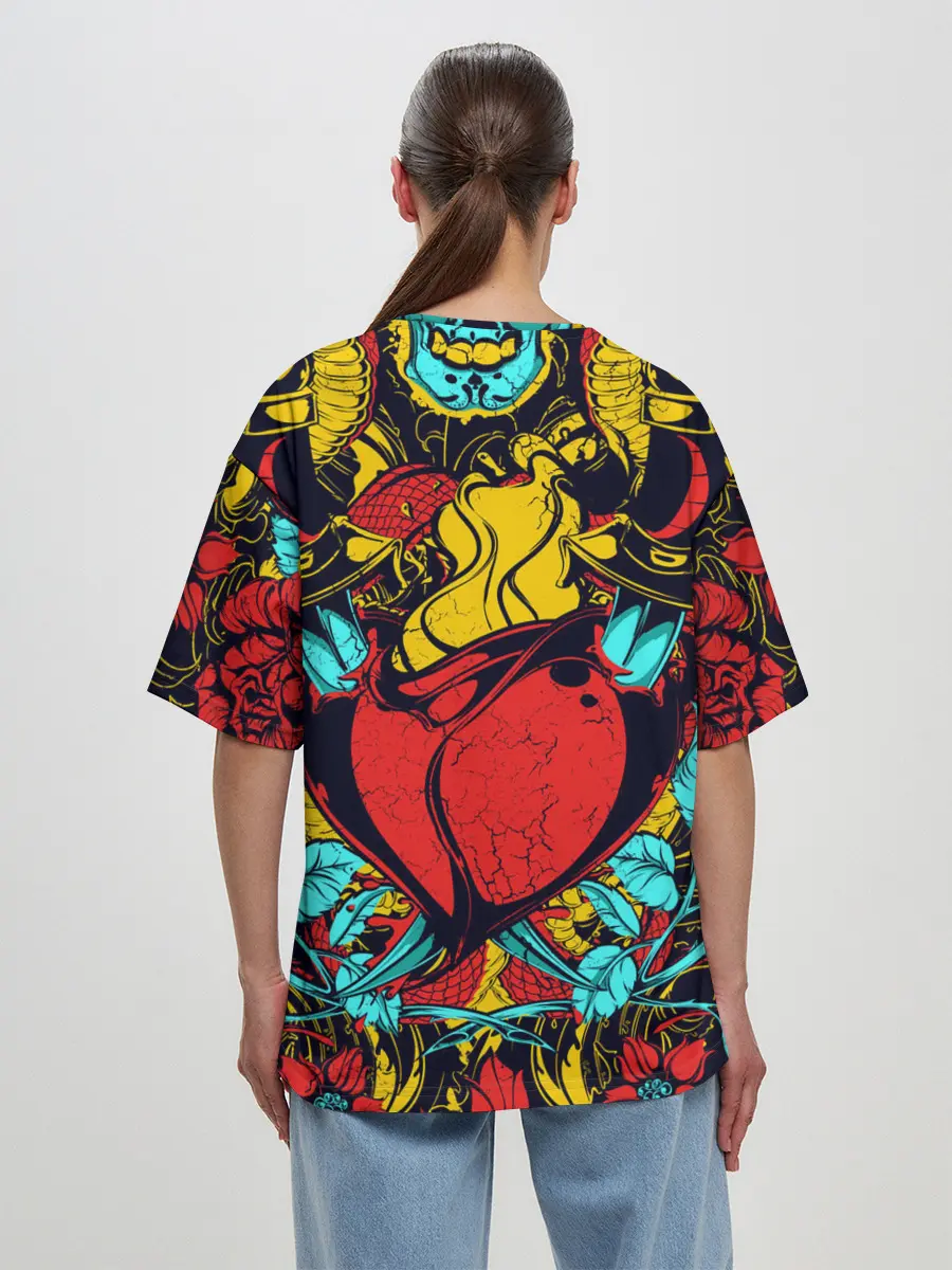 Женская футболка оверсайз / Rammstein