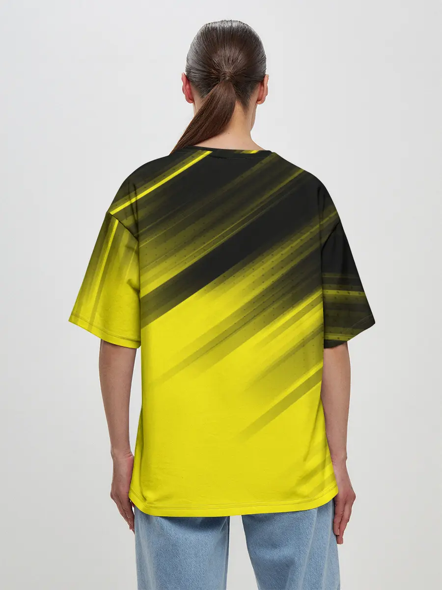 Женская футболка оверсайз / Cyberpunk 2077