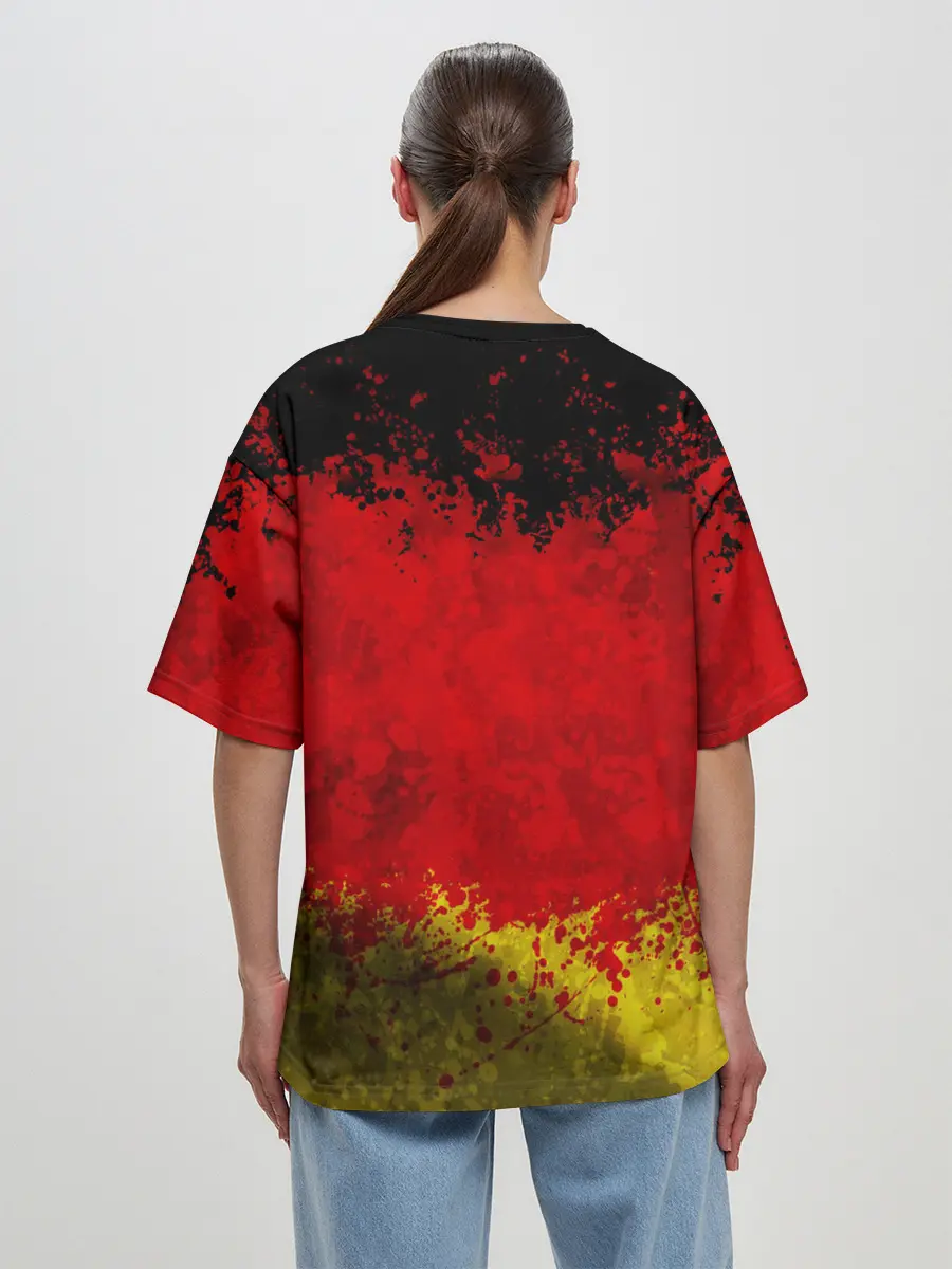 Женская футболка оверсайз / Rammstein