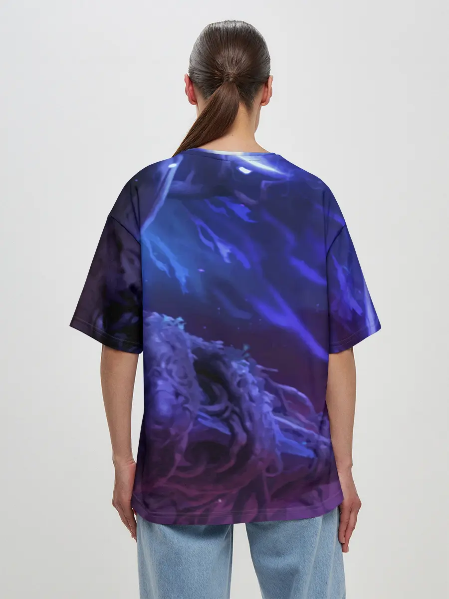 Женская футболка оверсайз / Ori and the Will of the Wisps