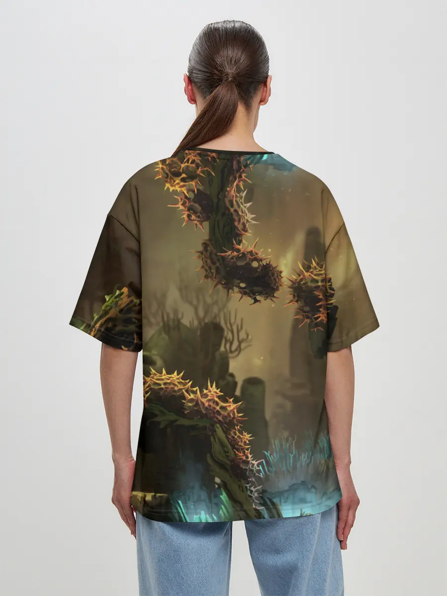 Женская футболка оверсайз / Ori and the Blind Forest