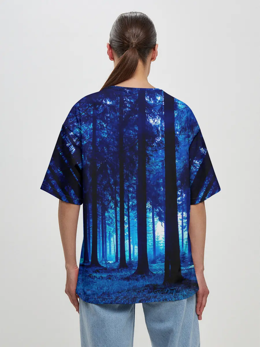 Женская футболка оверсайз / Burzum