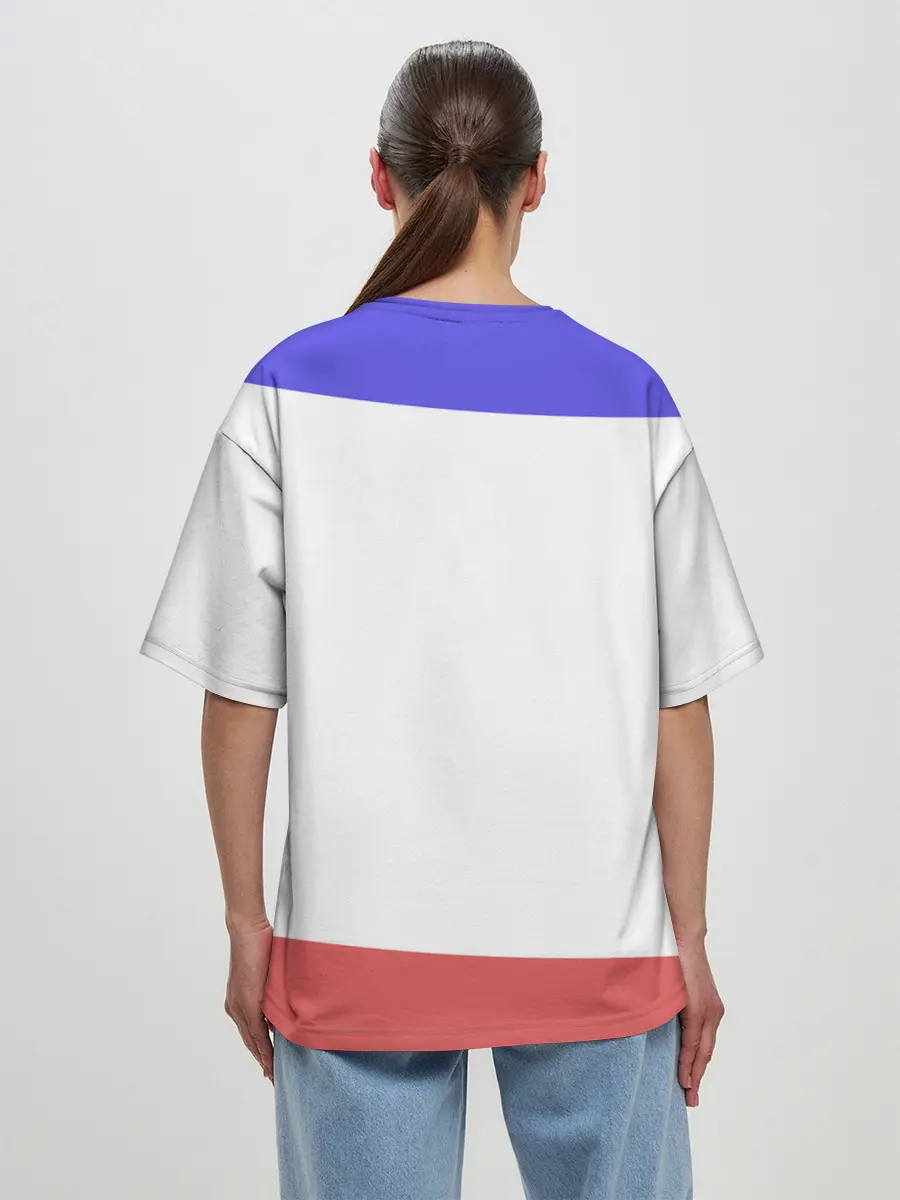 Женская футболка оверсайз / CountryHumans - Россия