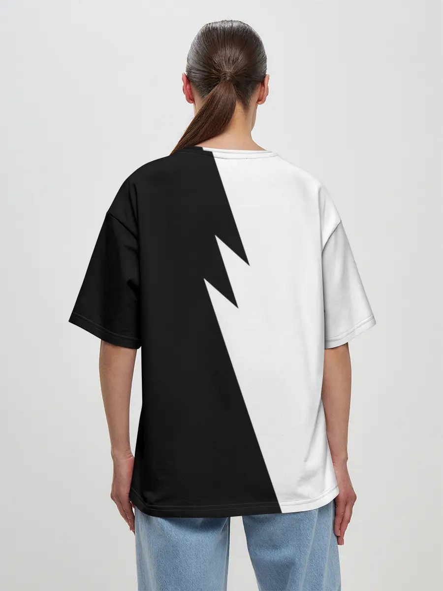 Женская футболка оверсайз / Пикник