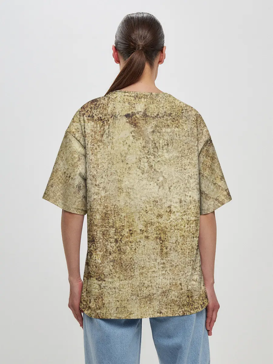 Женская футболка оверсайз / Пикник