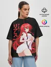 Женская футболка оверсайз / DxD RIAS