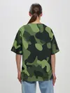 Женская футболка оверсайз / Камуфляж