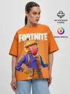 Женская футболка оверсайз / Fortnite