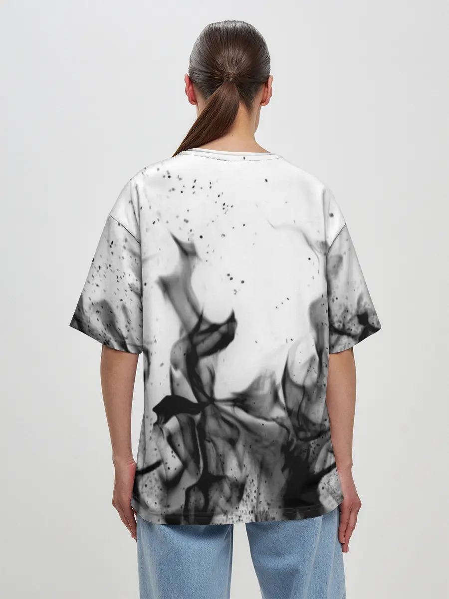 Женская футболка оверсайз / POWERWOLF