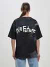 Женская футболка оверсайз / DARK - No Future