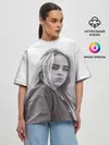 Женская футболка оверсайз / BILLIE EILISH