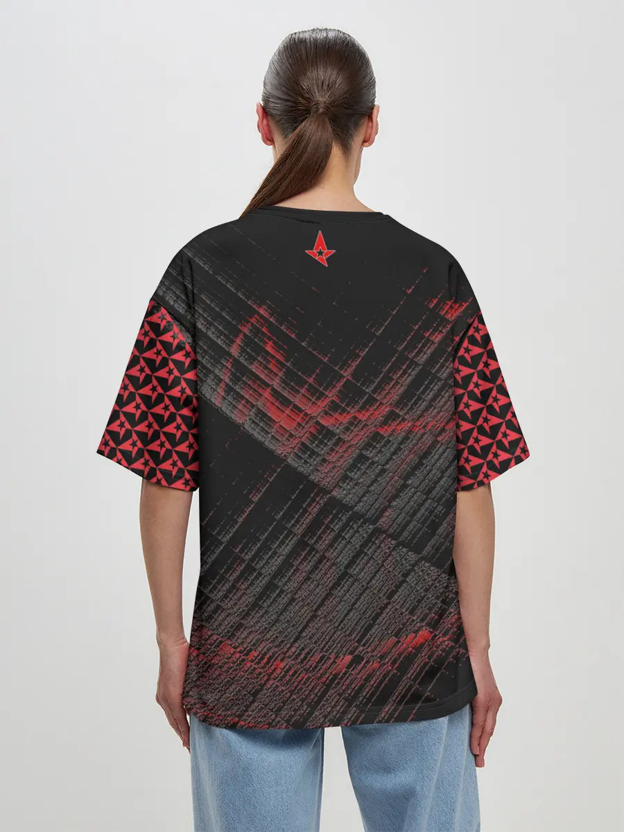 Женская футболка оверсайз / cs:go