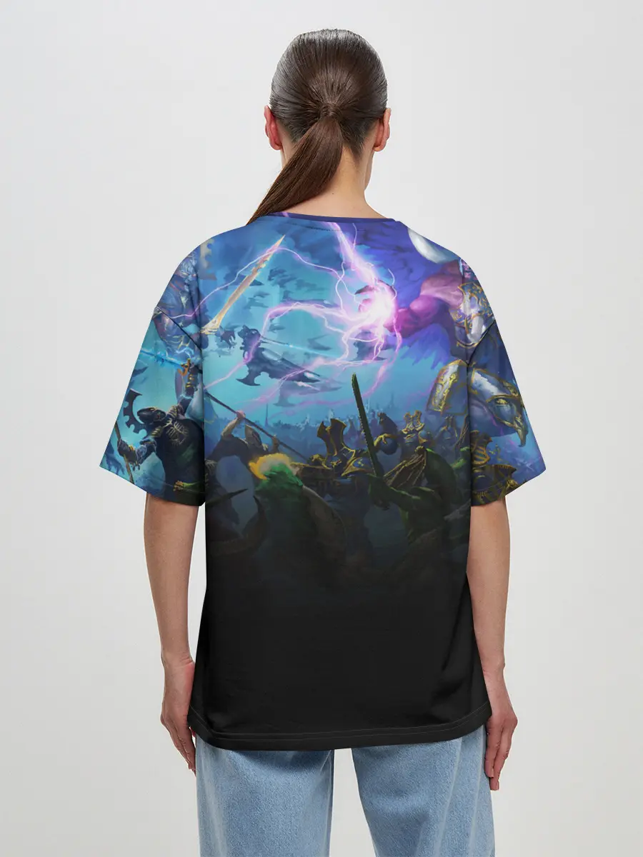 Женская футболка оверсайз / WARHAMMER 40K