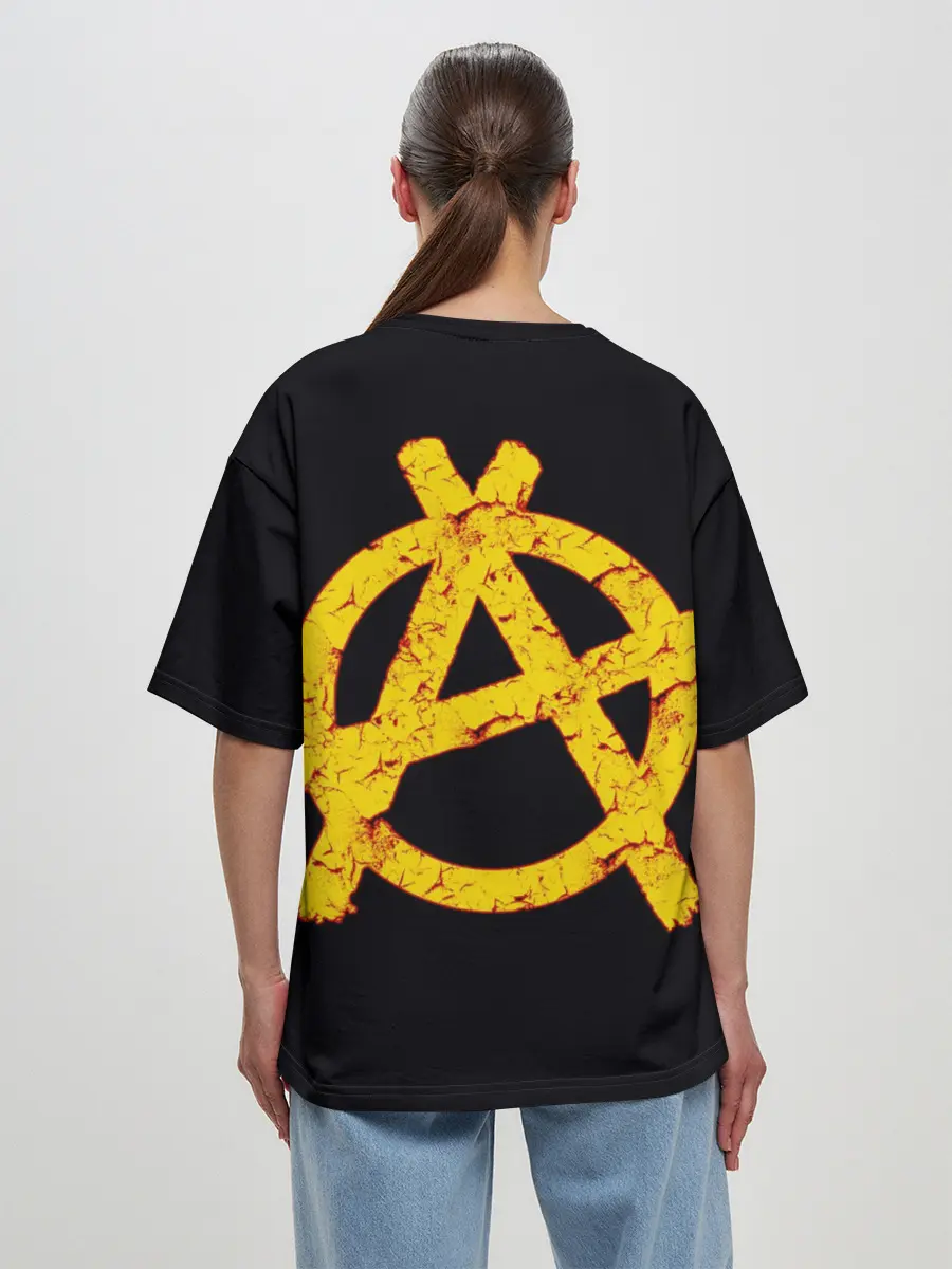 Женская футболка оверсайз / Король и Шут + Анархия