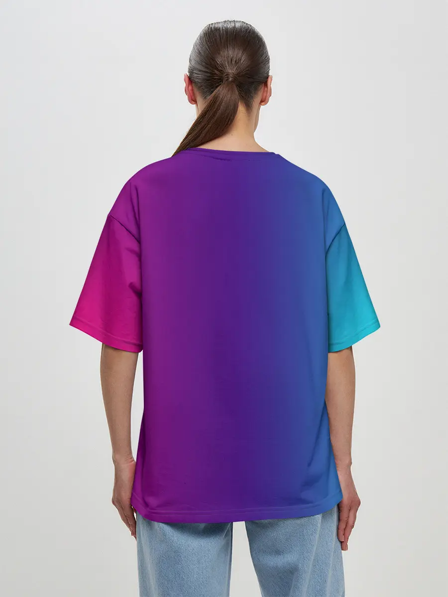 Женская футболка оверсайз / NEED FOR SPEED - HEAT