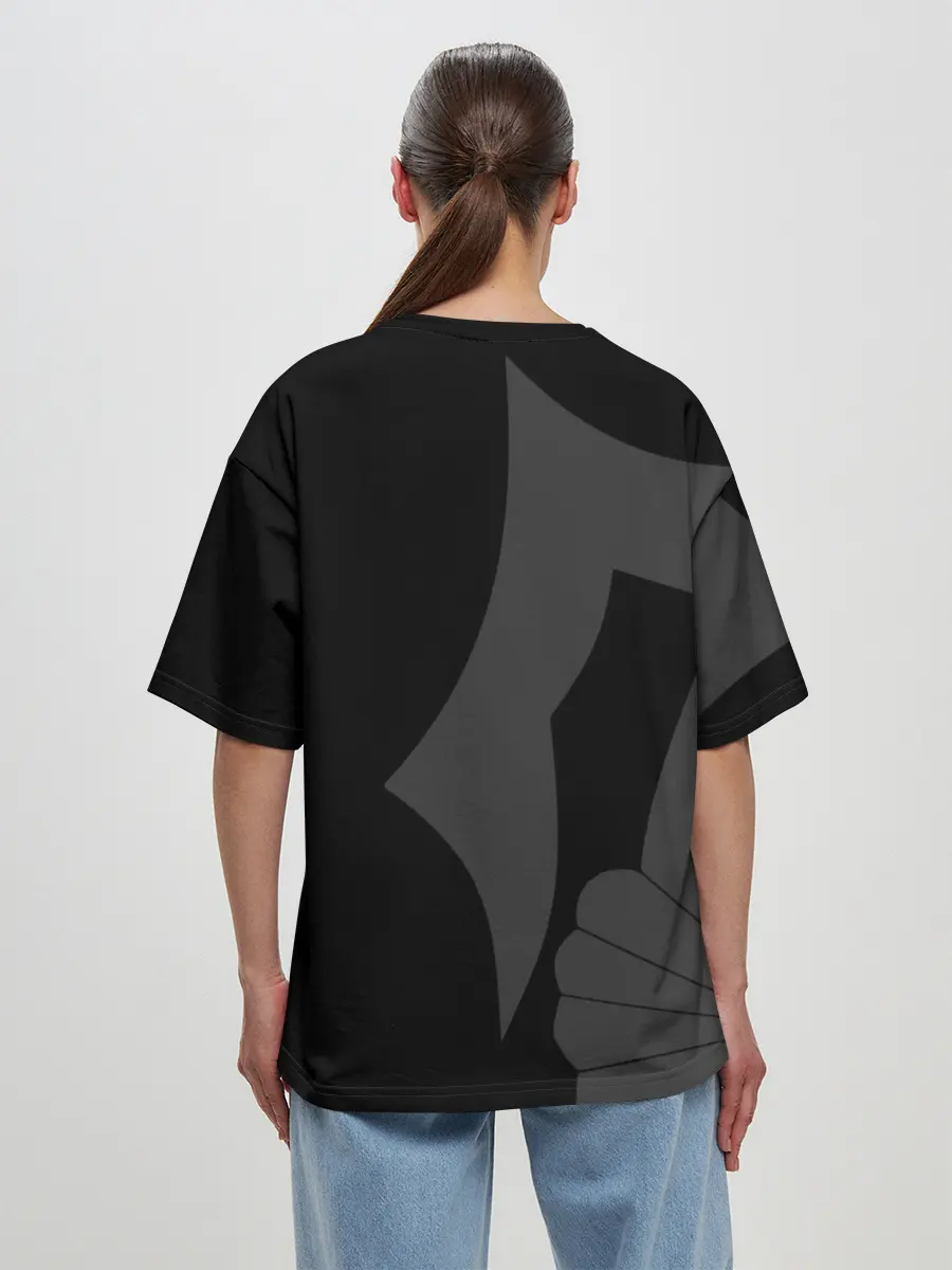 Женская футболка оверсайз / Sabaton