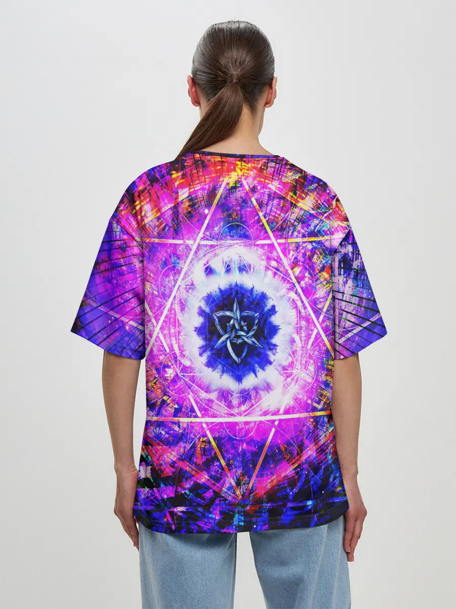 Женская футболка оверсайз / PSY