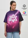 Женская футболка оверсайз / ASTRO