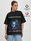Женская футболка оверсайз / Terminator Dark Fate