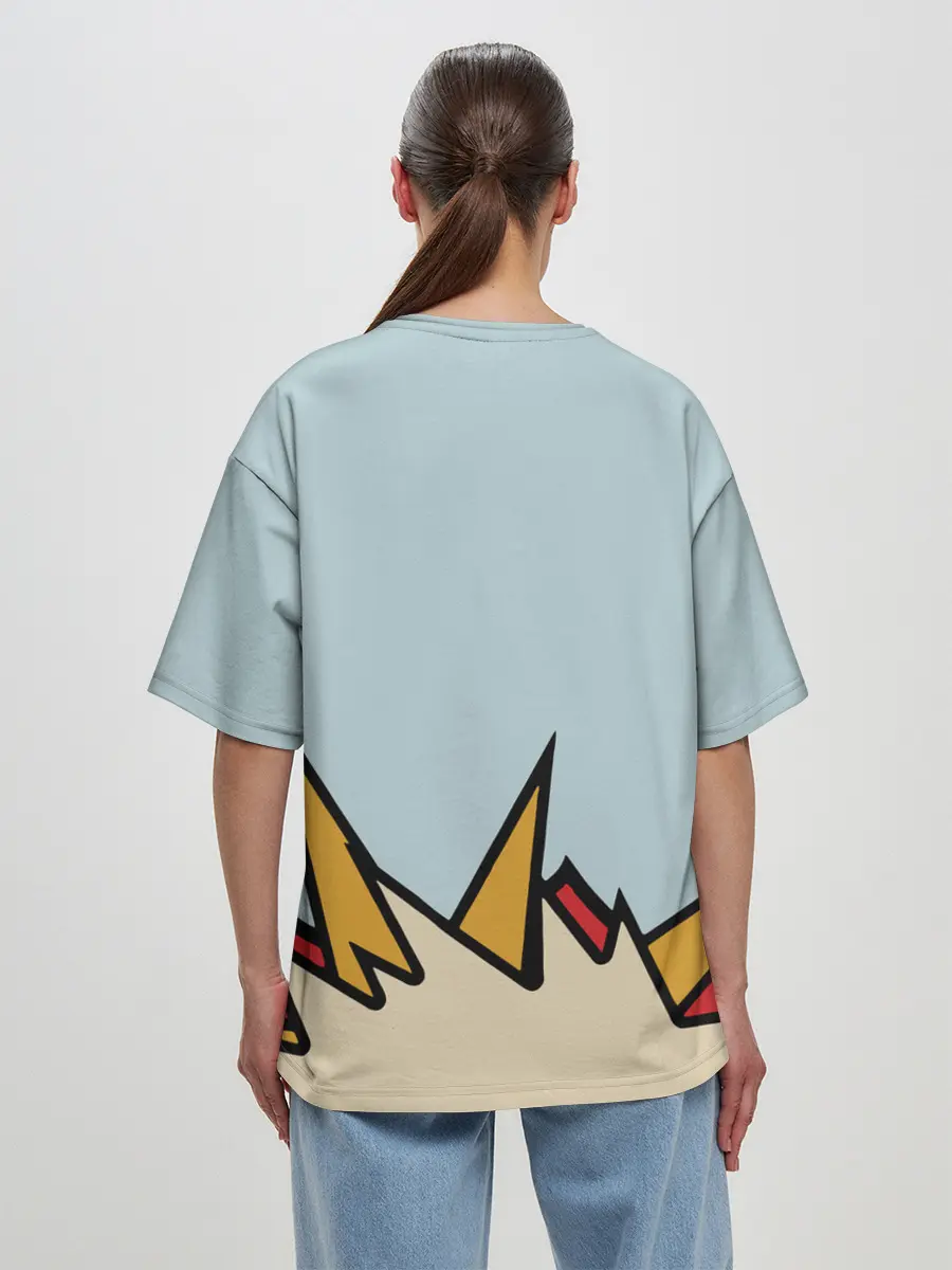 Женская футболка оверсайз / LANA DEL RAY - NFR!