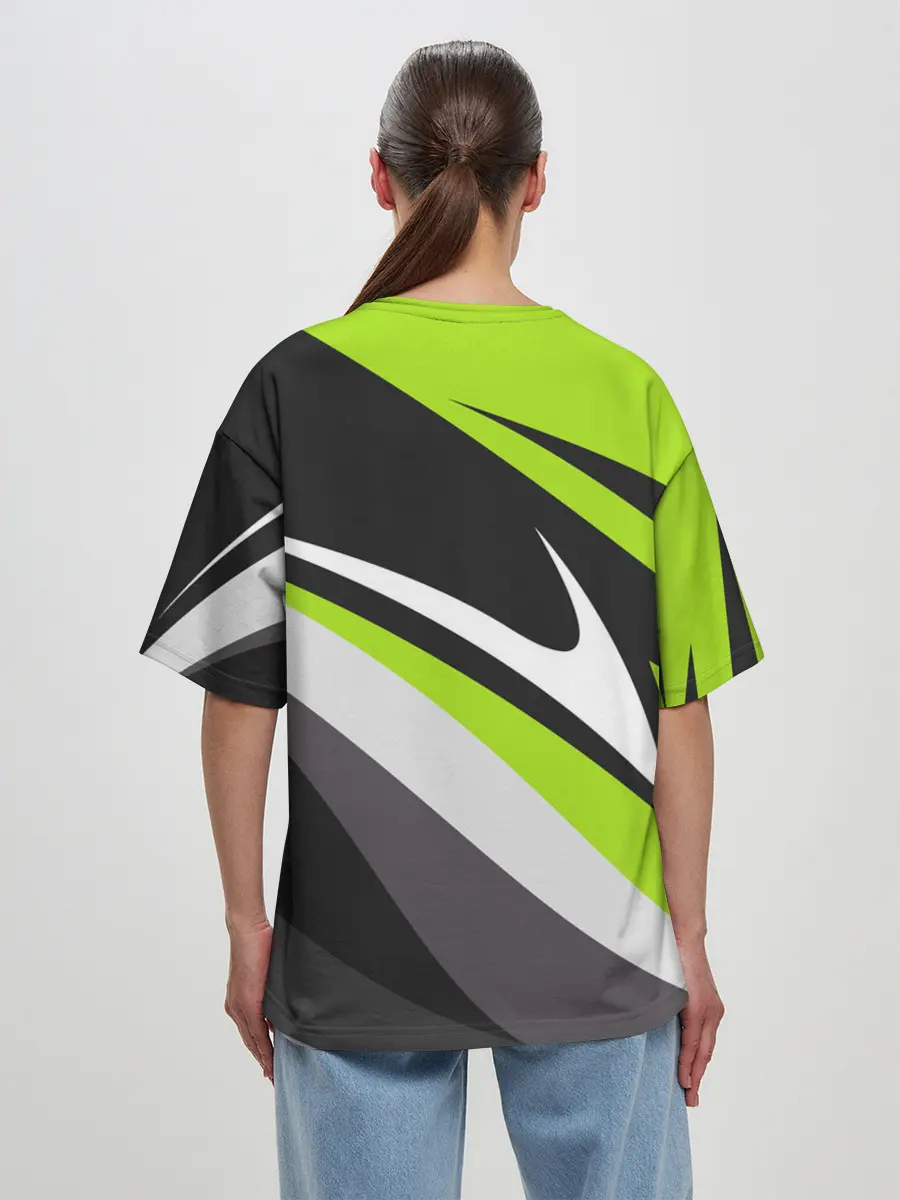 Женская футболка оверсайз / ХАБИБ НУРМАГОМЕДОВ