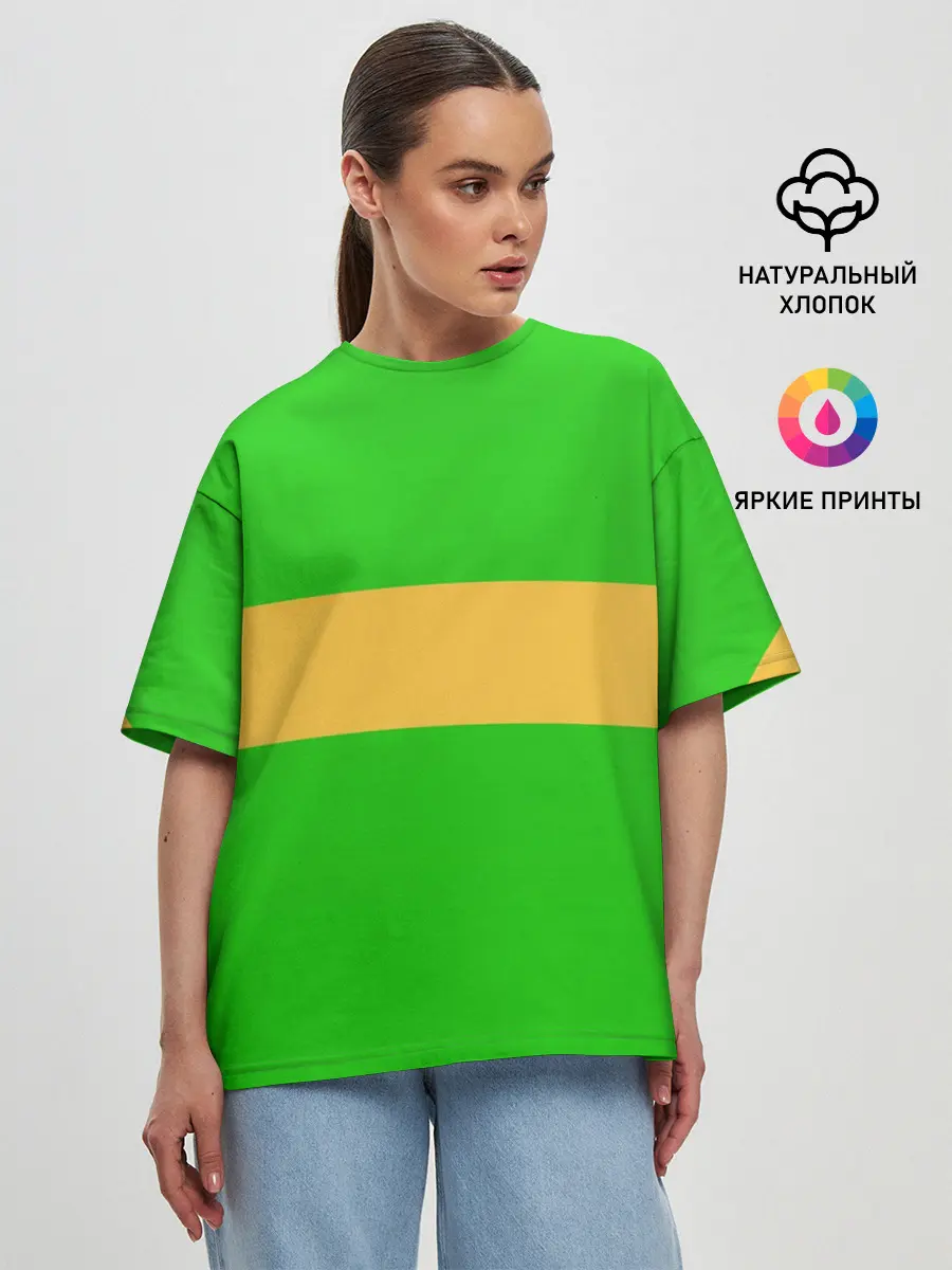 Женская футболка оверсайз / ЧАРА