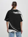 Женская футболка оверсайз / Острые козырьки