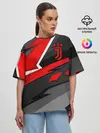Женская футболка оверсайз / Juventus