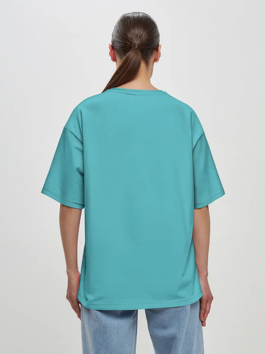 Женская футболка оверсайз / PORN HUB